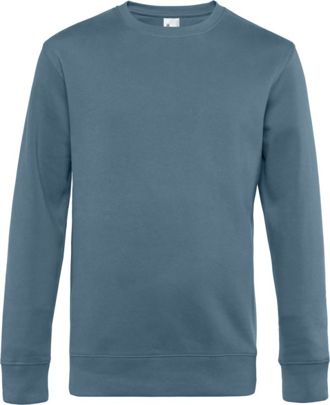 B&C KING Crew Neck_° Pánská mikina 01.U01K nordic blue