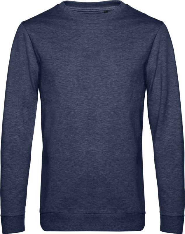 B&C #Set In Pánská mikina 01.U01W heather navy - Pánské oblečení mikiny