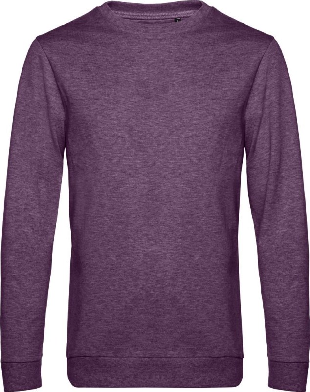 B&C #Set In Pánská mikina 01.U01W heather purple