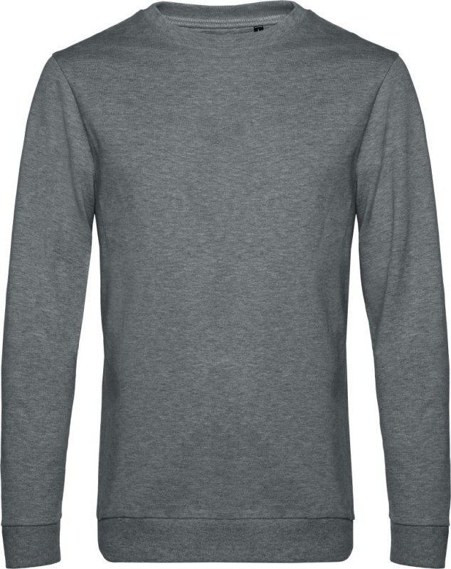 B&C #Set In Pánská mikina 01.U01W heather mid grey - Pánské oblečení mikiny