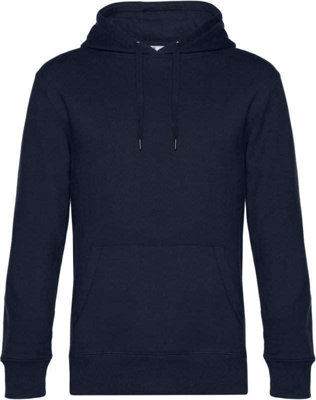B&C KING Hooded_° Pánská mikina s kapucí 01.U02K navy blue