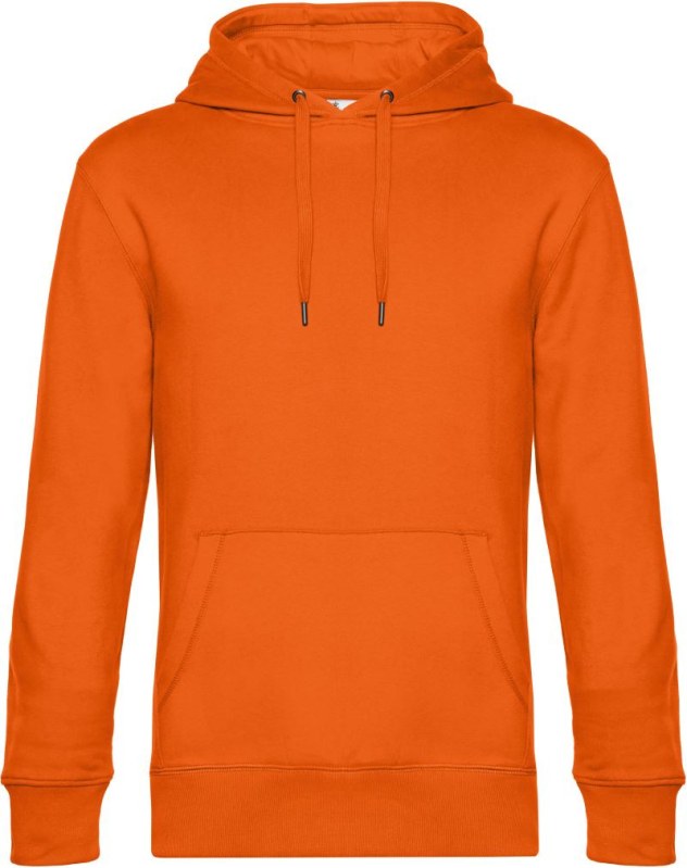 B&C KING Hooded_° Pánská mikina s kapucí 01.U02K pure orange