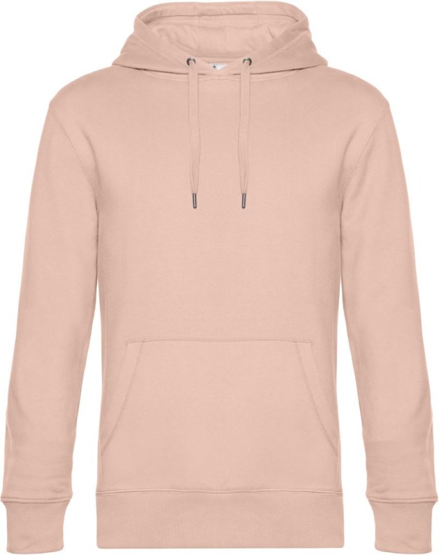 B&C KING Hooded_° Pánská mikina s kapucí 01.U02K soft rose