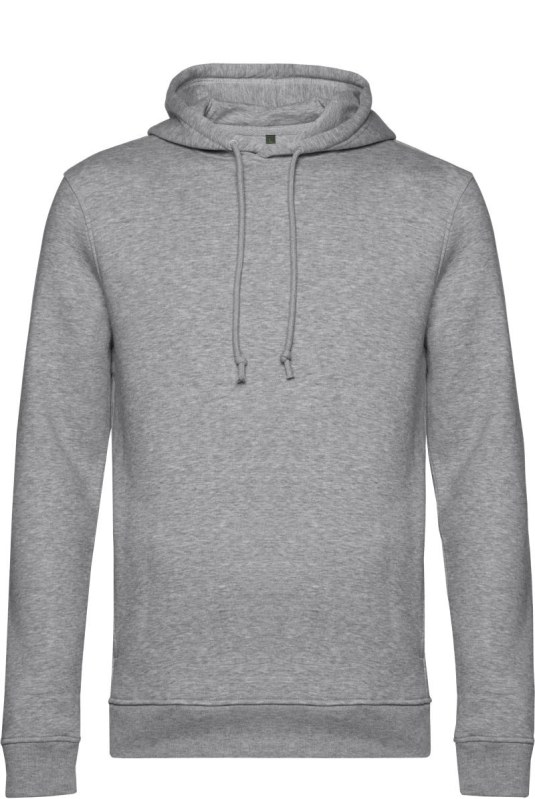 B&C Inspire Hooded_° Pánská mikina s kapucí 01.U33B heather grey