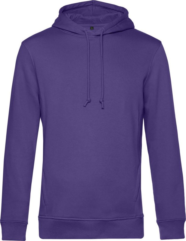 B&C Inspire Hooded_° Pánská mikina s kapucí 01.U33B radiant purple