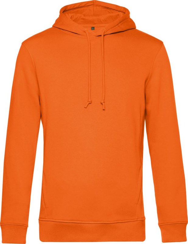 B&C Inspire Hooded_° Pánská mikina s&nbsp;kapucí 01.U33B pure orange - Pánské oblečení mikiny