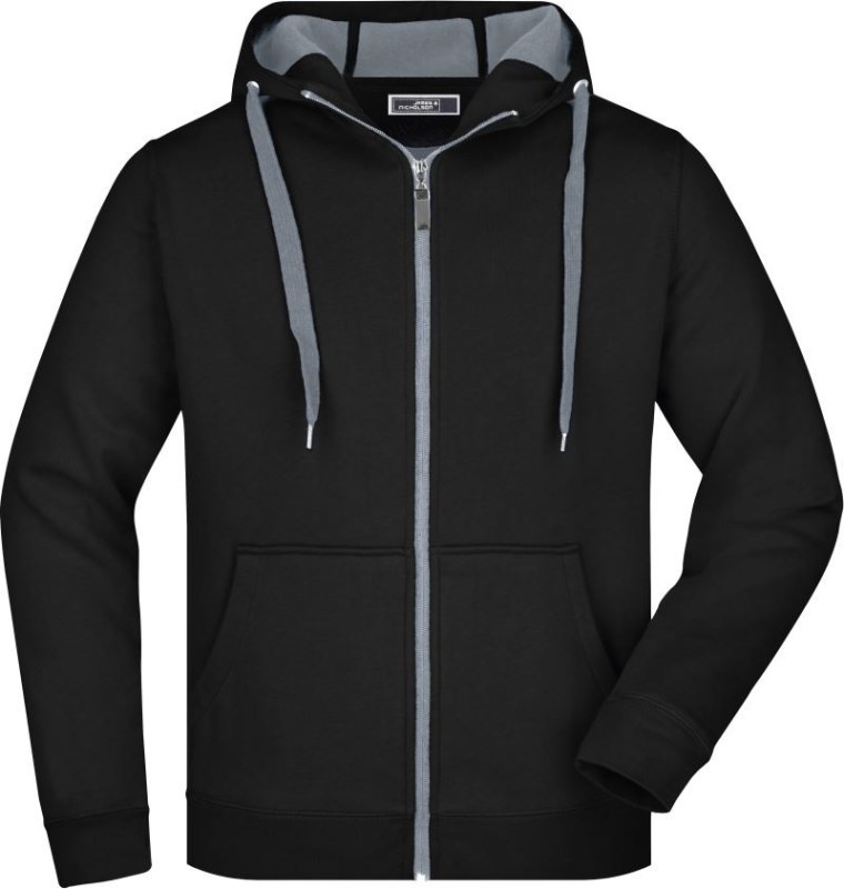 Daiber JN 355 Pánská mikina Doubleface 02.0355 black/carbon