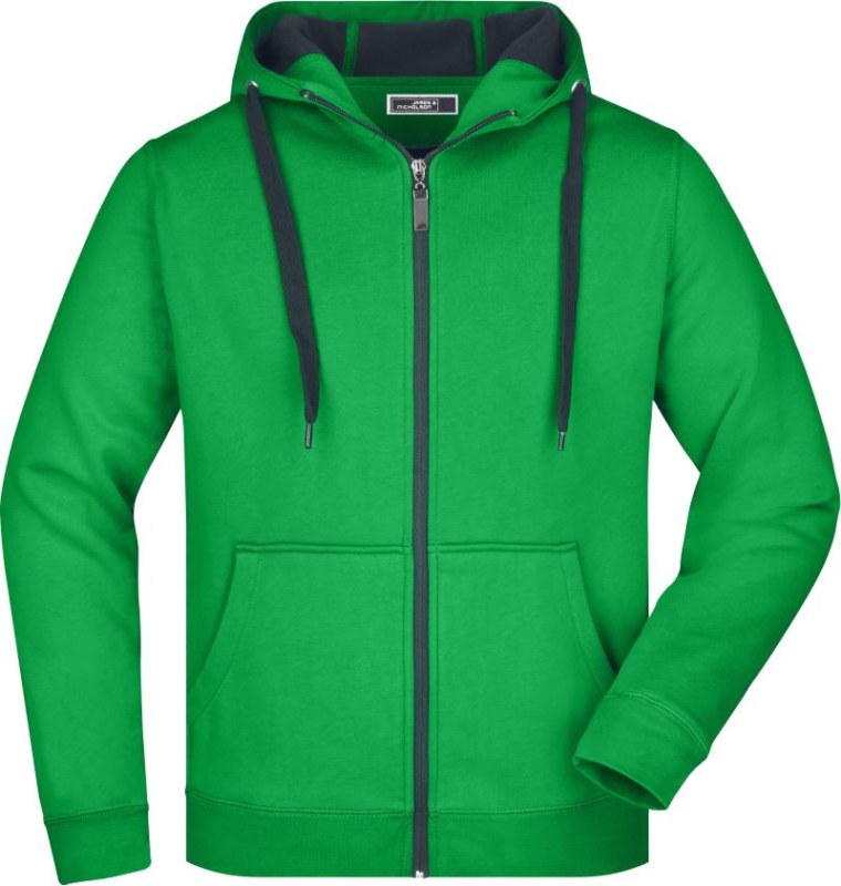 Daiber JN 355 Pánská mikina Doubleface 02.0355 fern green/graphite