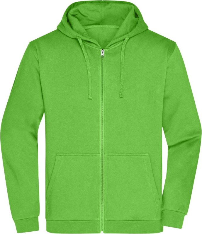 Daiber JN 756 Pánská mikina s kapucí 02.0756 lime green