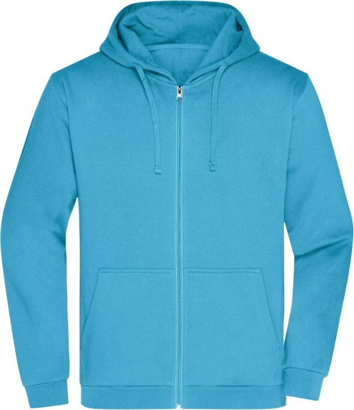 Daiber JN 756 Pánská mikina s kapucí 02.0756 turquoise