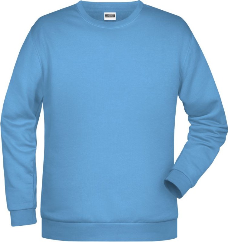 Daiber JN 794 Pánská mikina 02.0794 sky blue - Pánské oblečení mikiny