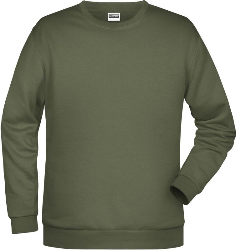 Daiber JN 794 Pánská mikina 02.0794 olive - Pánské oblečení mikiny