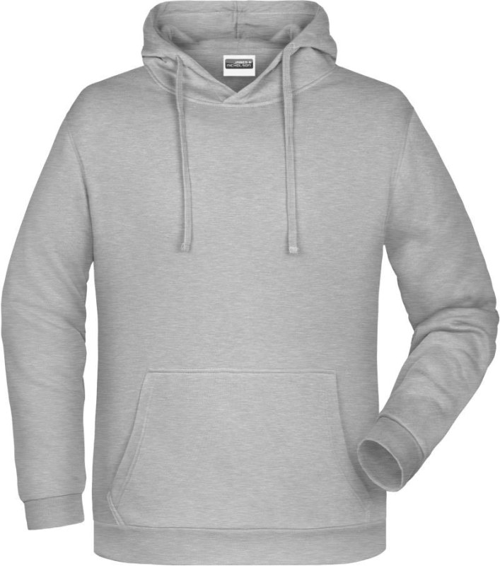 Daiber JN 796 Pánská mikina s kapucí 02.0796 grey heather