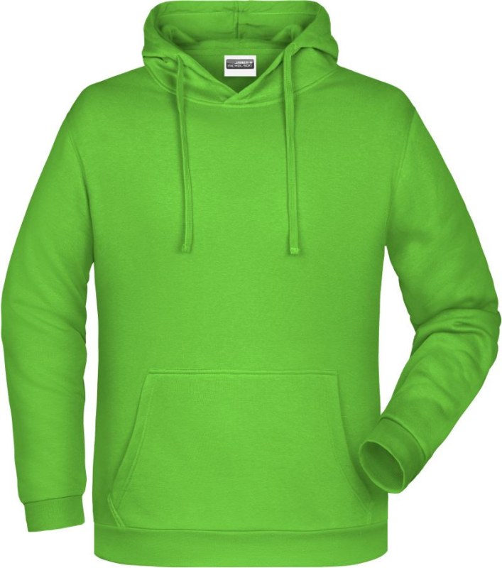 Daiber JN 796 Pánská mikina s kapucí 02.0796 lime green