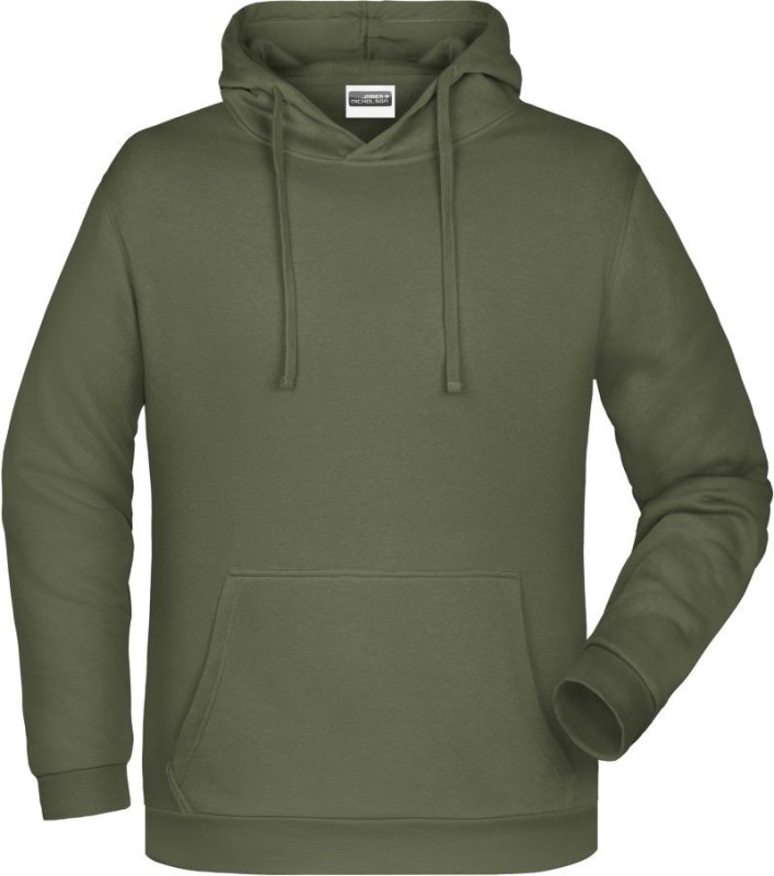 Daiber JN 796 Pánská mikina s kapucí 02.0796 olive