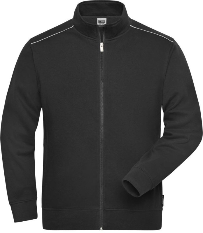 Daiber JN 894 Pánská pracovní mikina - Solid 02.0894 black