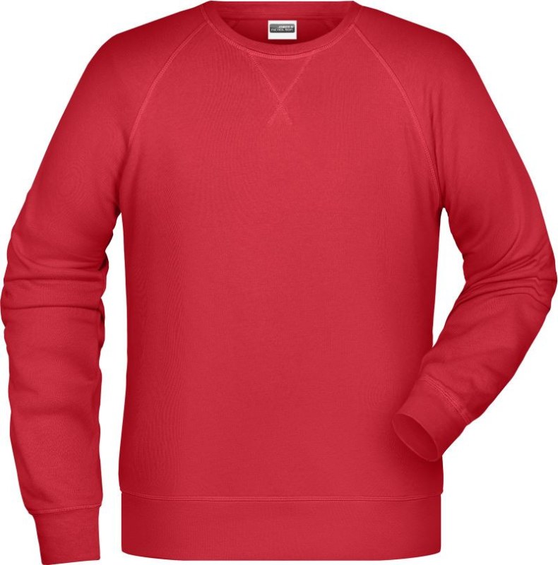 Daiber 8022 Pánská raglánová mikina 02.8022 red