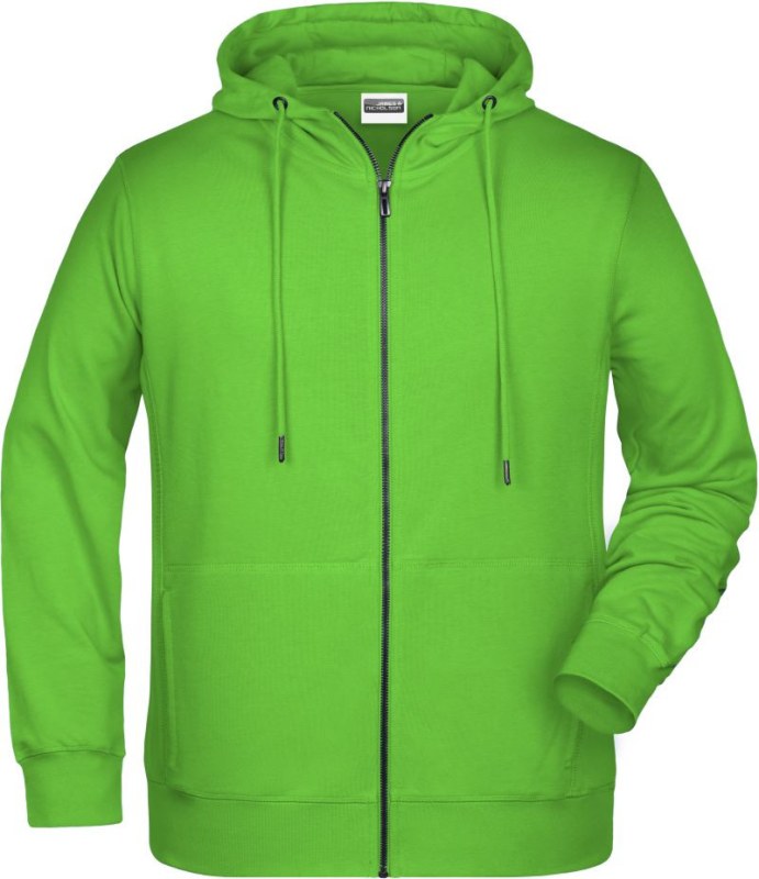 Daiber 8026 Pánská mikina s kapucí 02.8026 lime green
