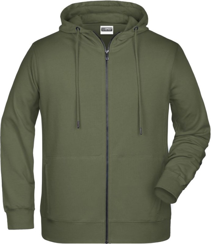 Daiber 8026 Pánská mikina s kapucí 02.8026 olive