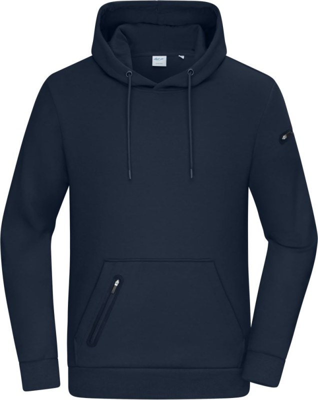 Daiber 8046 Pánská interlock mikina s kapucí 02.8046 navy
