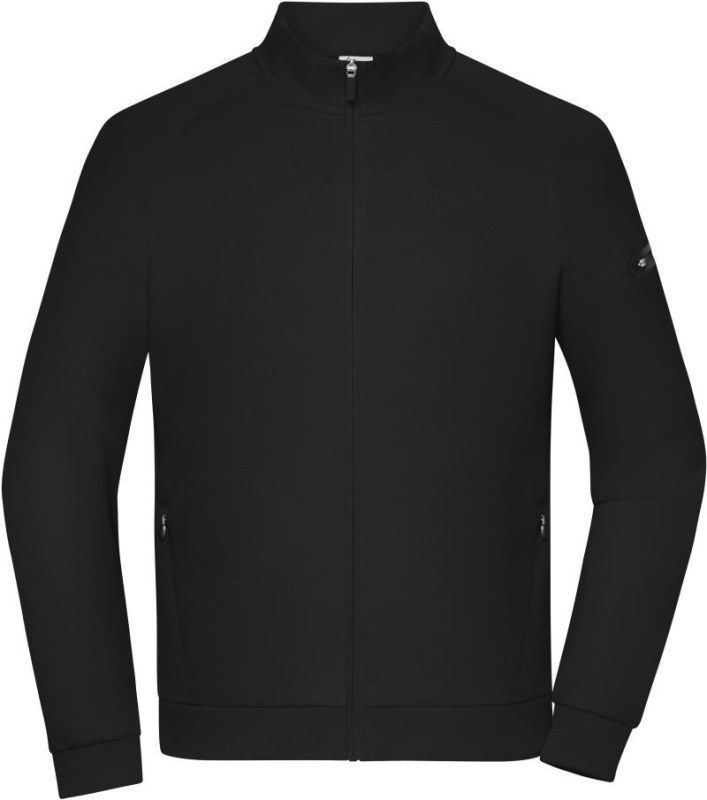 Daiber 8054 Pánská interlock mikina 02.8054 black