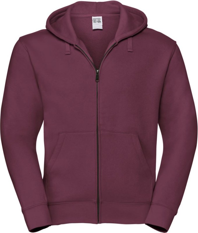 Russell Athletic 266M Pánská mikina s kapucí "Authentic" 10.266M burgundy