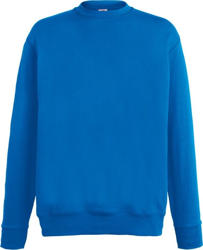 Fruit of the Loom Lightweight Set-In Sweat Pánská mikina 16.2156 royal blue