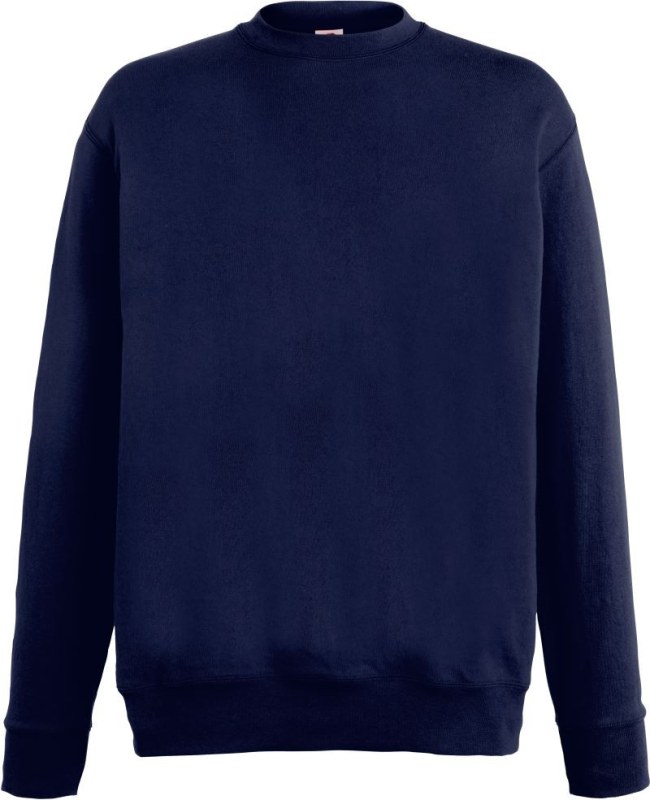 Fruit of the Loom Lightweight Set-In Sweat Pánská mikina 16.2156 deep navy - Pánské oblečení mikiny