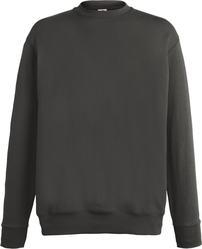 Fruit of the Loom Lightweight Set-In Sweat Pánská mikina 16.2156 light graphite