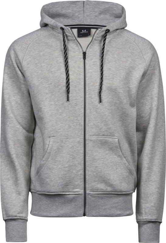 Tee Jays TJ 5435 Pánská mikina s kapucí 18.5435 heather grey