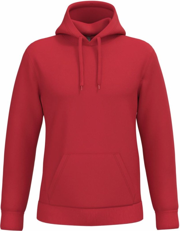 Kariban K 476 Pánská mikina s kapucí 20.K476 red