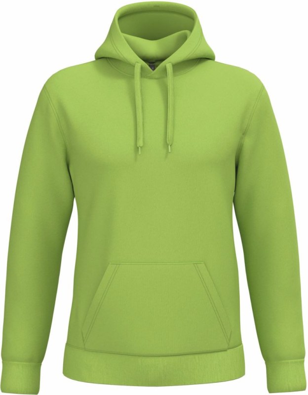 Kariban K 476 Pánská mikina s kapucí 20.K476 lime