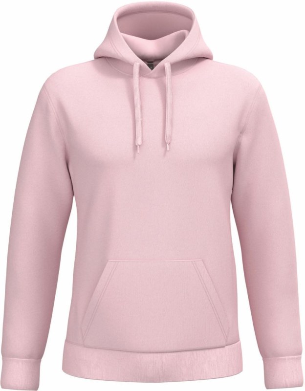 Kariban K 476 Pánská mikina s kapucí 20.K476 pale pink