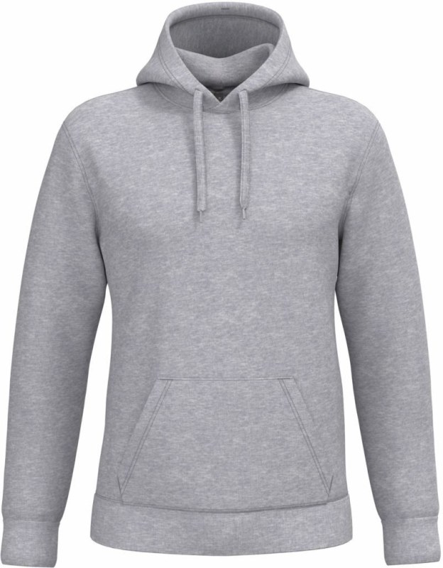 Kariban K 476 Pánská mikina s&nbsp;kapucí 20.K476 oxford grey - Pánské oblečení mikiny
