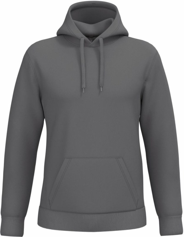 Kariban K 476 Pánská mikina s kapucí 20.K476 storm grey