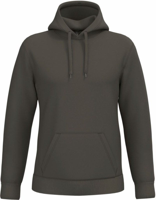 Kariban K 476 Pánská mikina s kapucí 20.K476 green olive
