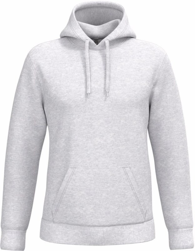 Kariban K 476 Pánská mikina s kapucí 20.K476 ash heather