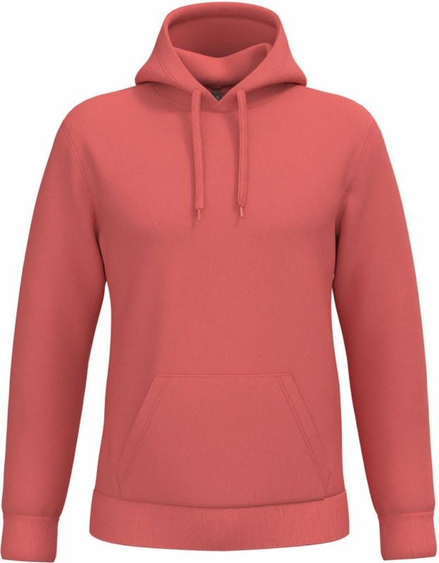 Kariban K 476 Pánská mikina s kapucí 20.K476 true coral