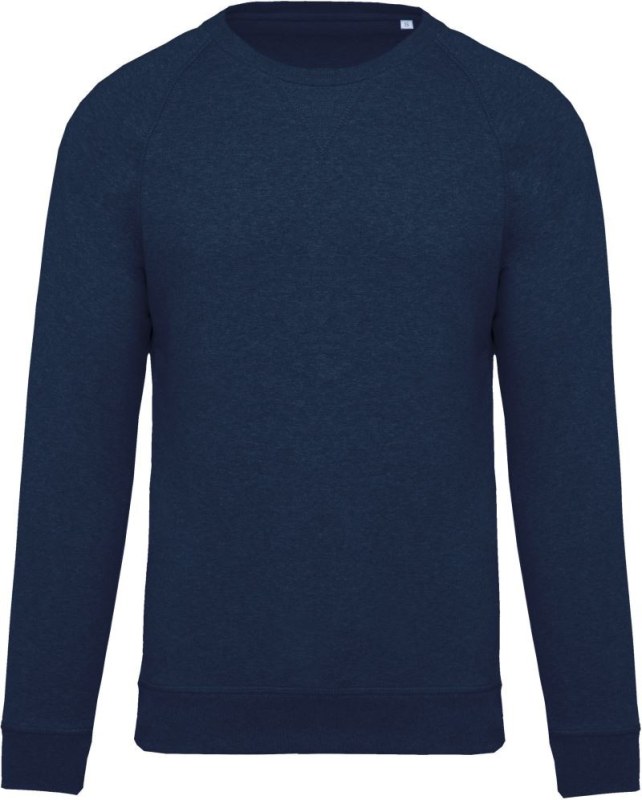 Kariban K 480 Pánská raglánová mikina z bio bavlny 20.K480 french navy heather