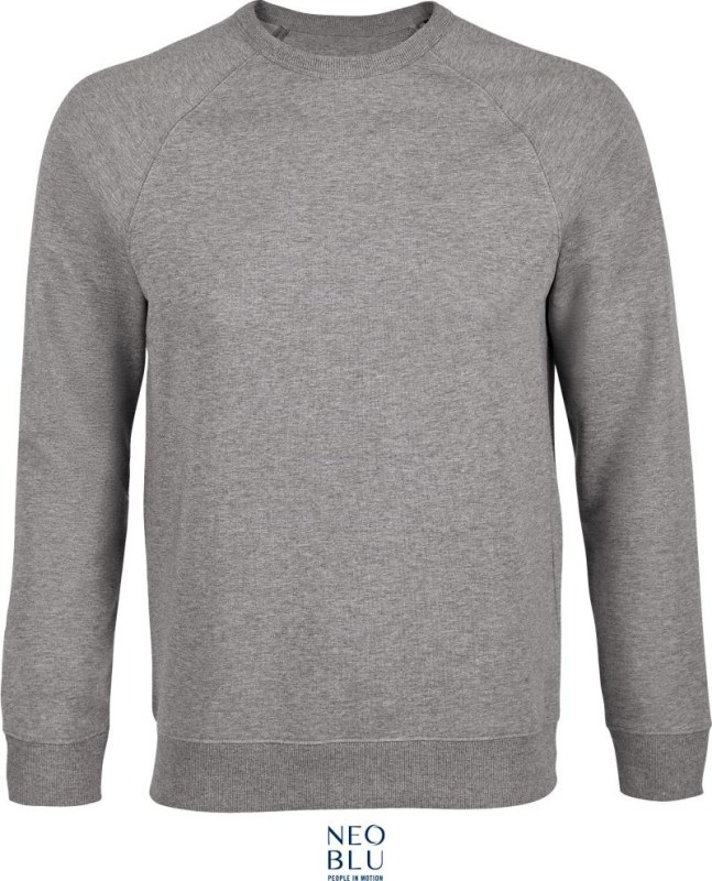 NEOBLU Nelson Men Pánská raglánová mikina 24.3194 grey melange