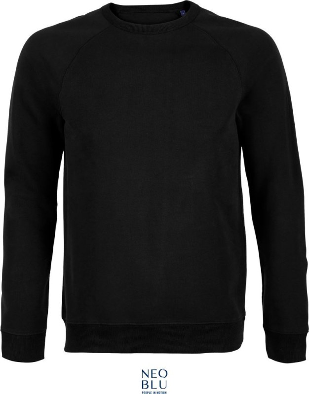 NEOBLU Nelson Men Pánská raglánová mikina 24.3194 deep black