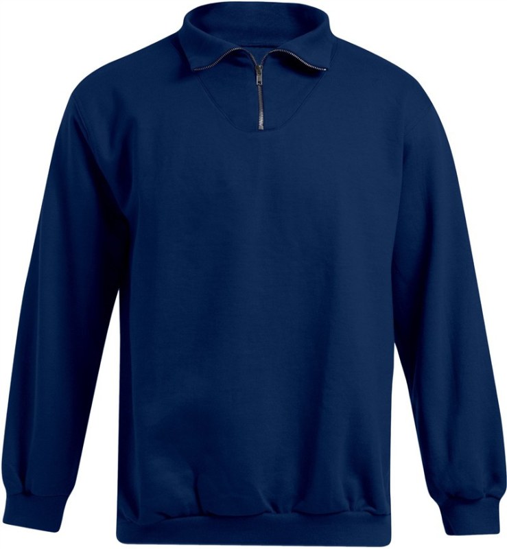 Promodoro 5050 Pánska mikina s 1/4 zipem "Troyer" 40.5050 navy