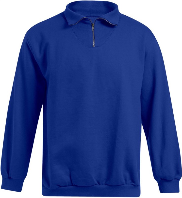 Promodoro 5050 Pánska mikina s 1/4 zipem "Troyer" 40.5050 royal