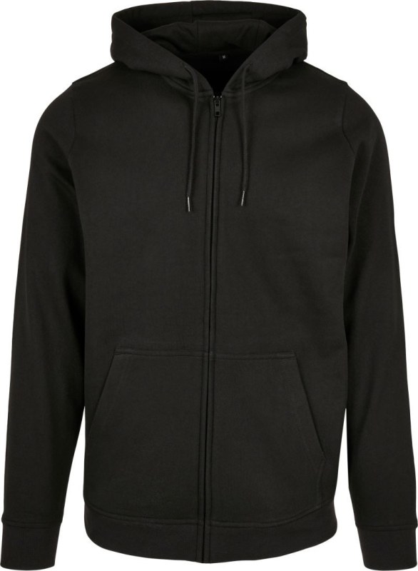 Build your Brand BB 008 Pánská mikina s&nbsp;kapucí 56.B008 black - Pánské oblečení mikiny