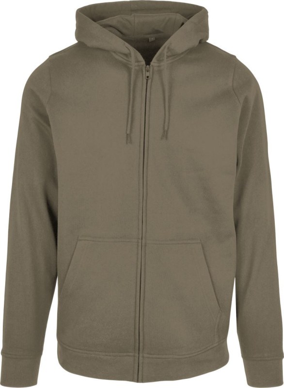 Build your Brand BB 008 Pánská mikina s kapucí 56.B008 olive