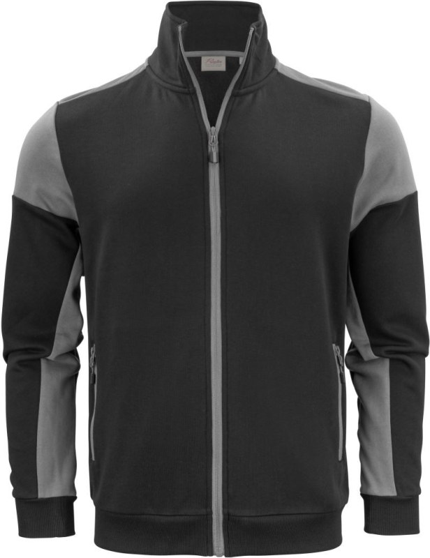 Printer Prime Sweater Full Zip Men Pánská mikina 61.2061 black/anthracite - Pánské oblečení mikiny