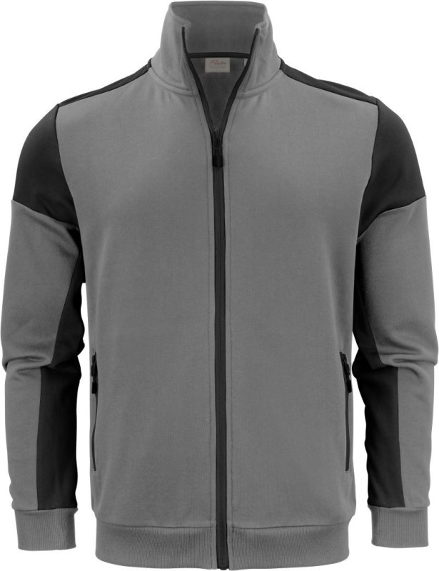 Printer Prime Sweater Full Zip Men Pánská mikina 61.2061 anthracite/black - Pánské oblečení mikiny