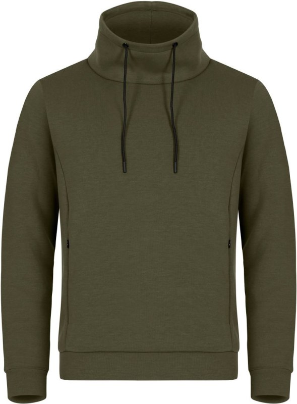 Clique Hobart Sweater Men Pánská mikina 67.1022 fog green