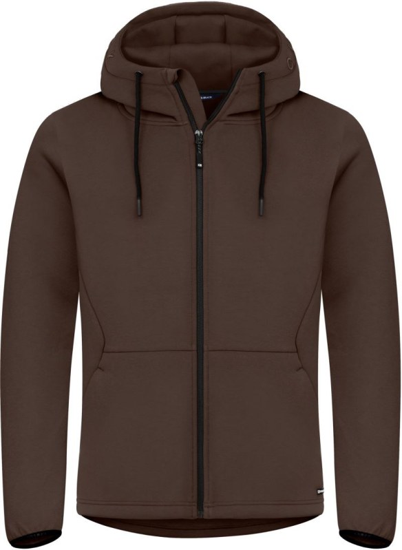Cutter & Buck Pemberton Jacket Men Pánská mikina s&nbsp;kapucí 68.8418 dark mocca - Pánské oblečení mikiny