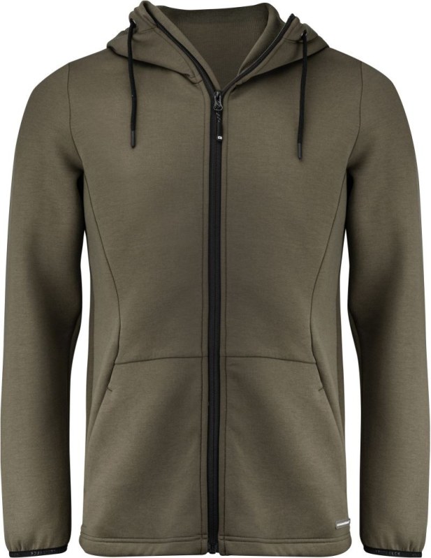 Cutter & Buck Pemberton Jacket Men Pánská mikina s&nbsp;kapucí 68.8418 ivy green - Pánské oblečení mikiny